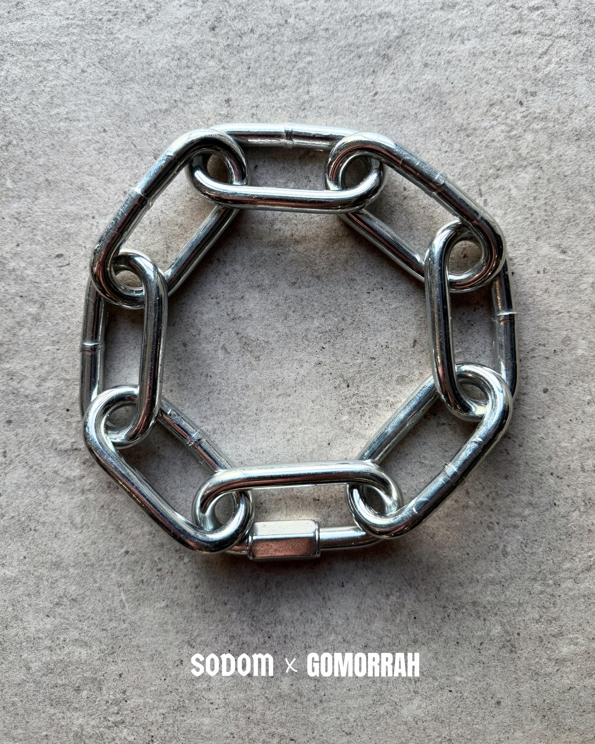 Heavy 10mm Stainless Steel Chain Choker Necklace