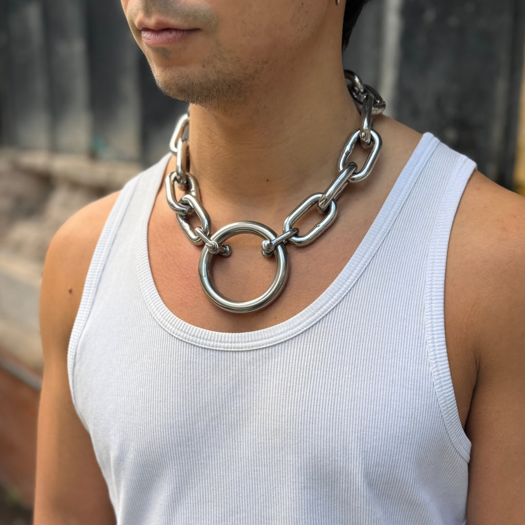 The DEVOTION 8mm stainless steel chain with O-ring