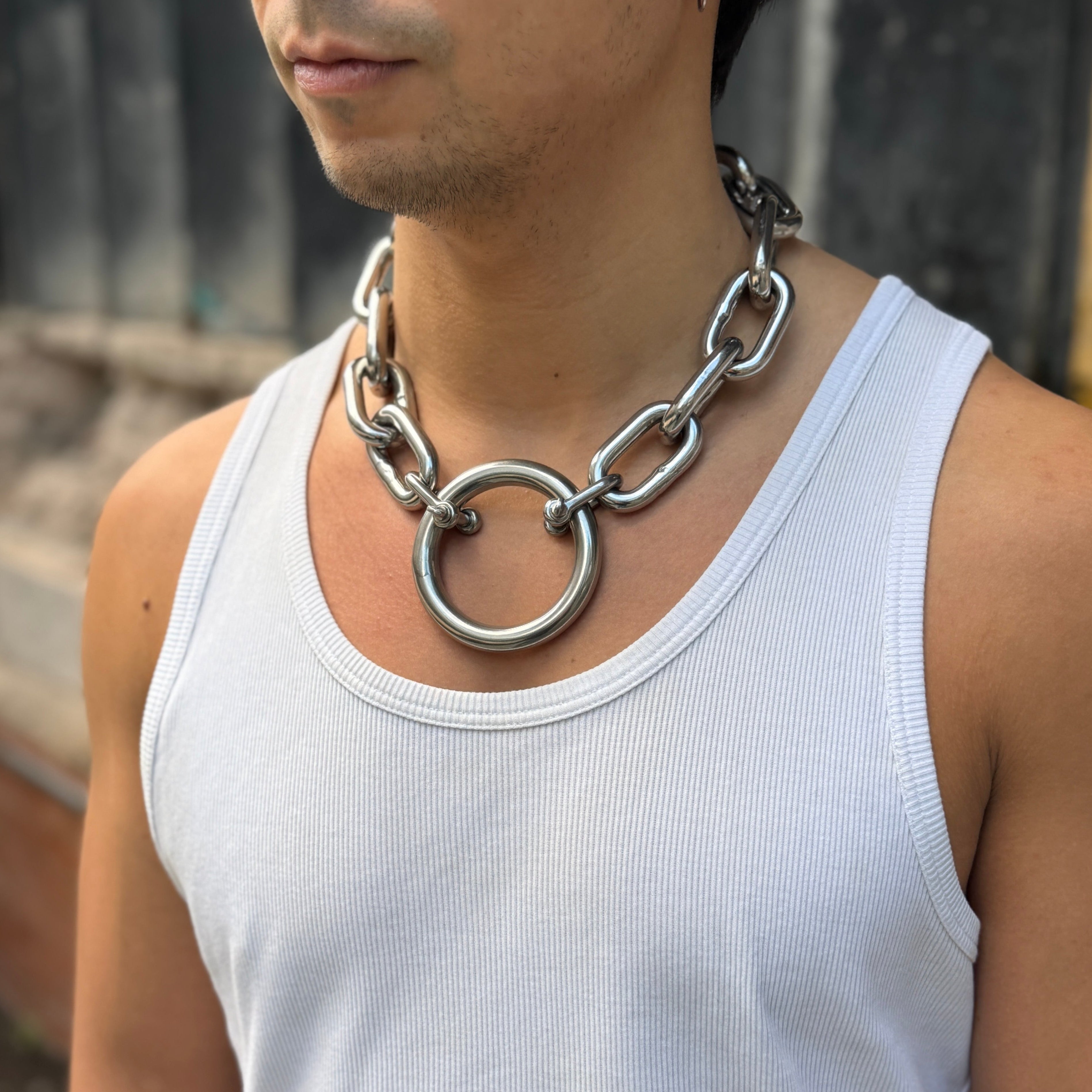 The DEVOTION 8mm stainless steel chain with O-ring