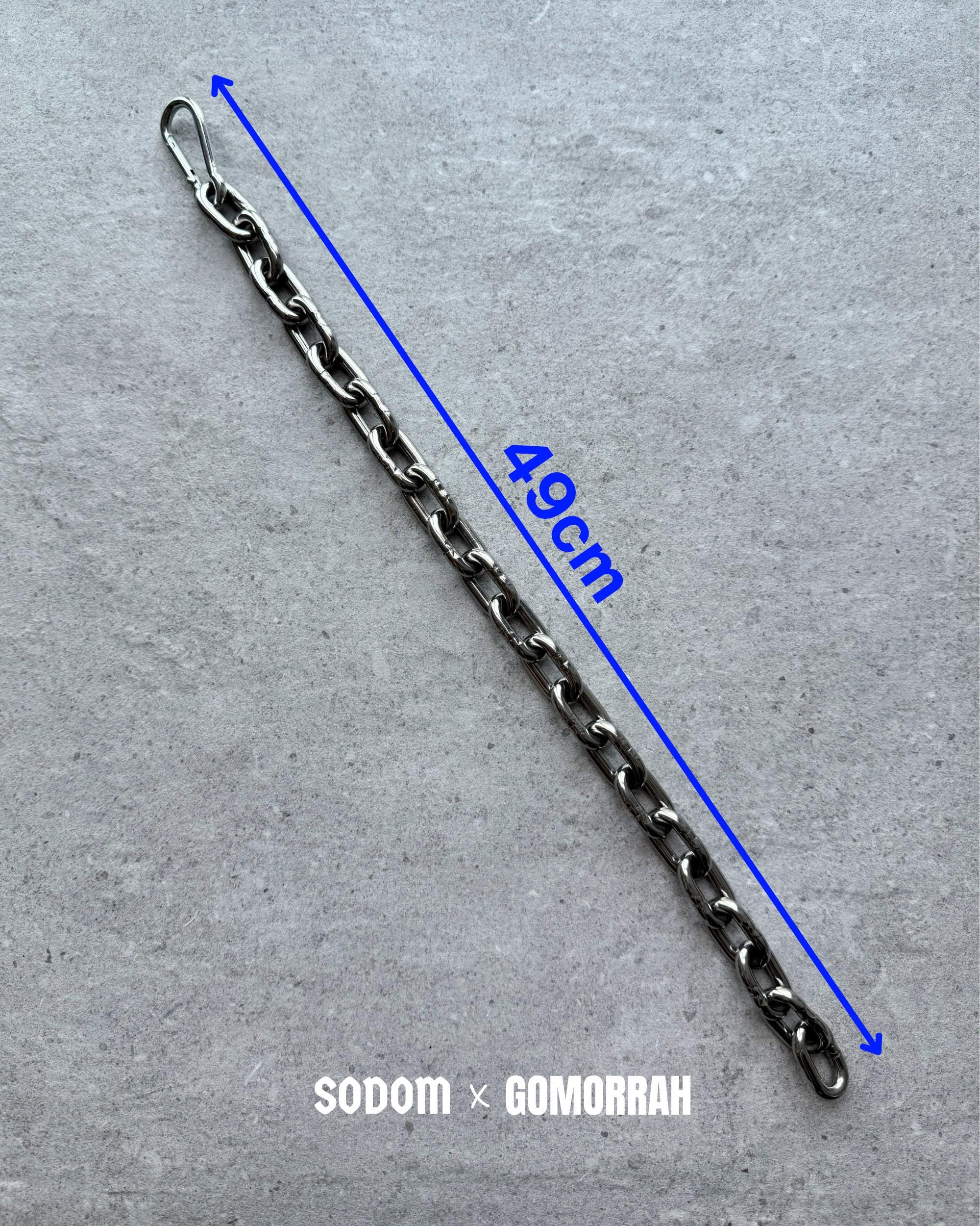 Chunky 6mm Stainless Steel Chain Choker Necklace