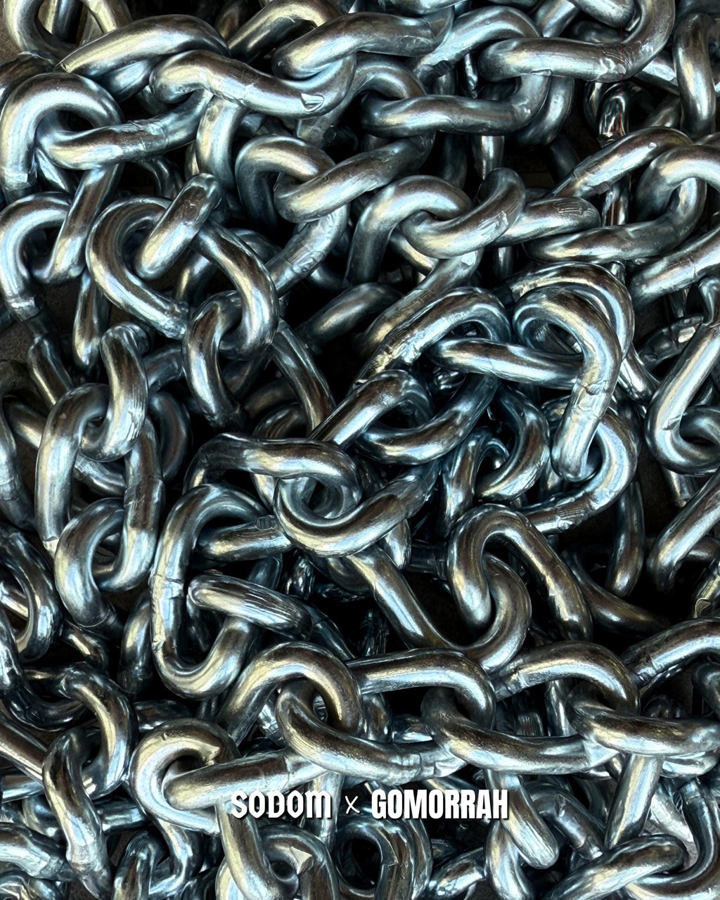 Twisted 5mm Steel Chain Choker Necklace