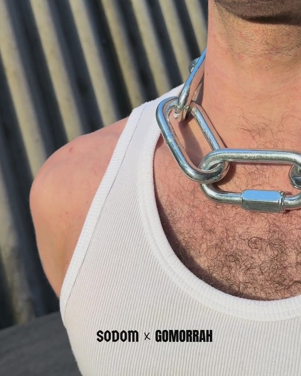 Heavy 10mm Stainless Steel Chain Choker Necklace