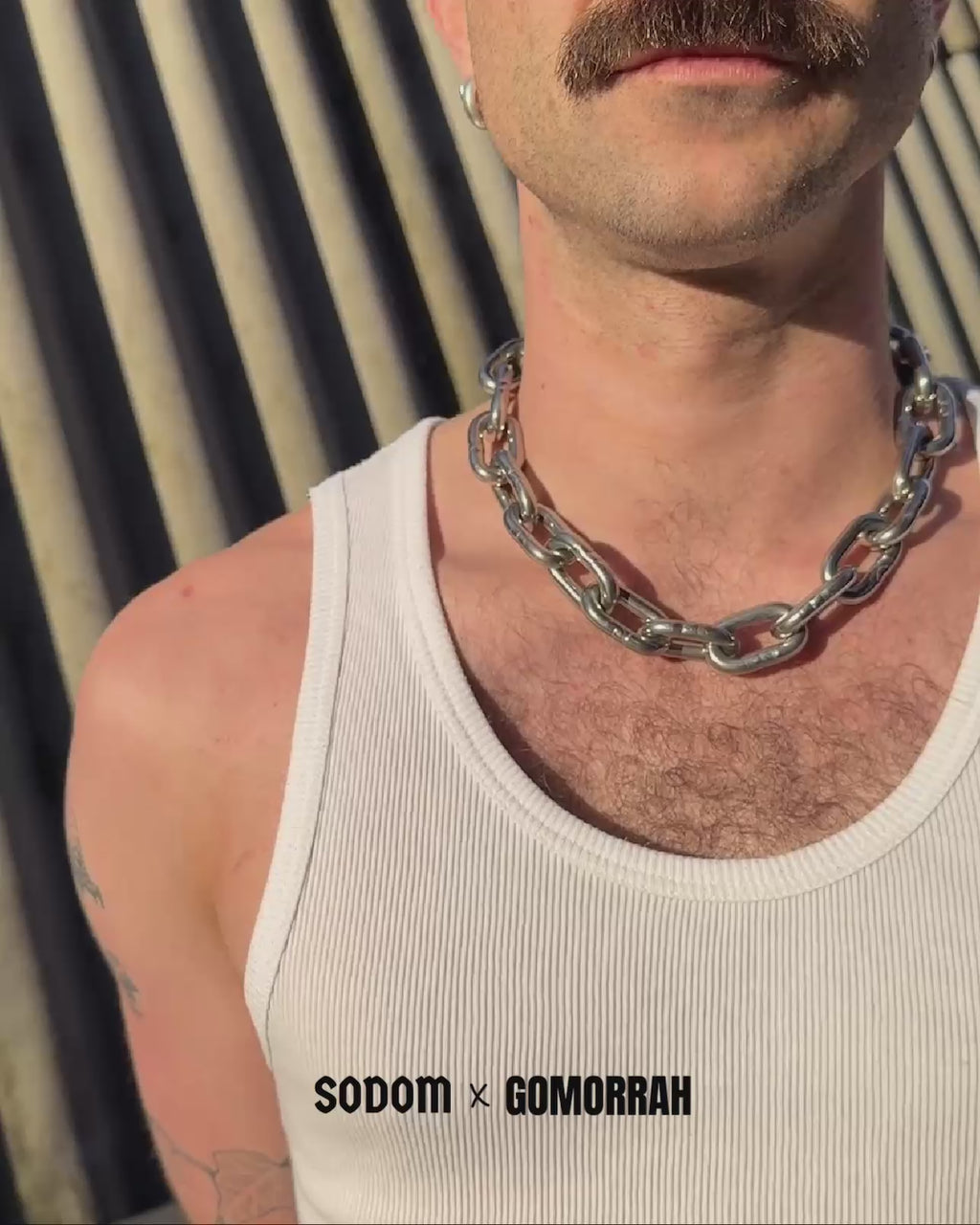 Chunky 6mm Stainless Steel Chain Choker Necklace