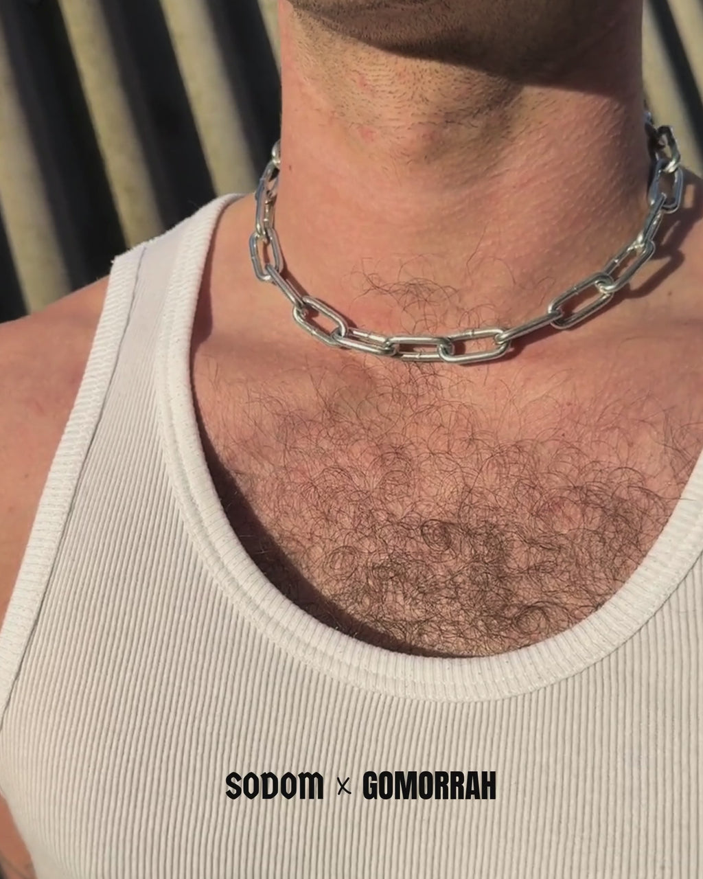 Lightweight 3mm Stainless Steel Queer Day Choker Chain Necklace